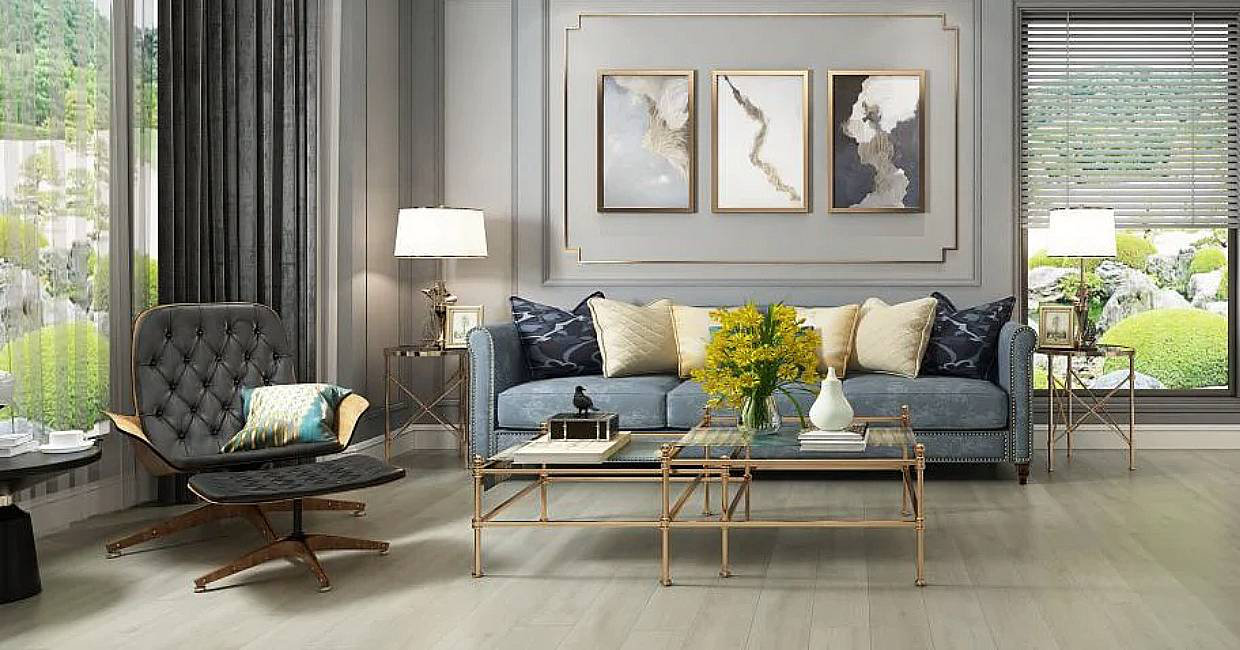 Stone & Tile Shoppe, Inc. 12" x 12" Marble Marble Look Wall & Floor